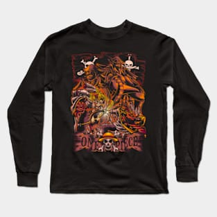 Roger X Shirohige | One Piece Long Sleeve T-Shirt